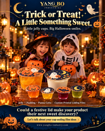 New Possibilities for Jelly Cups, Puddings, and Dessert Lidding Films